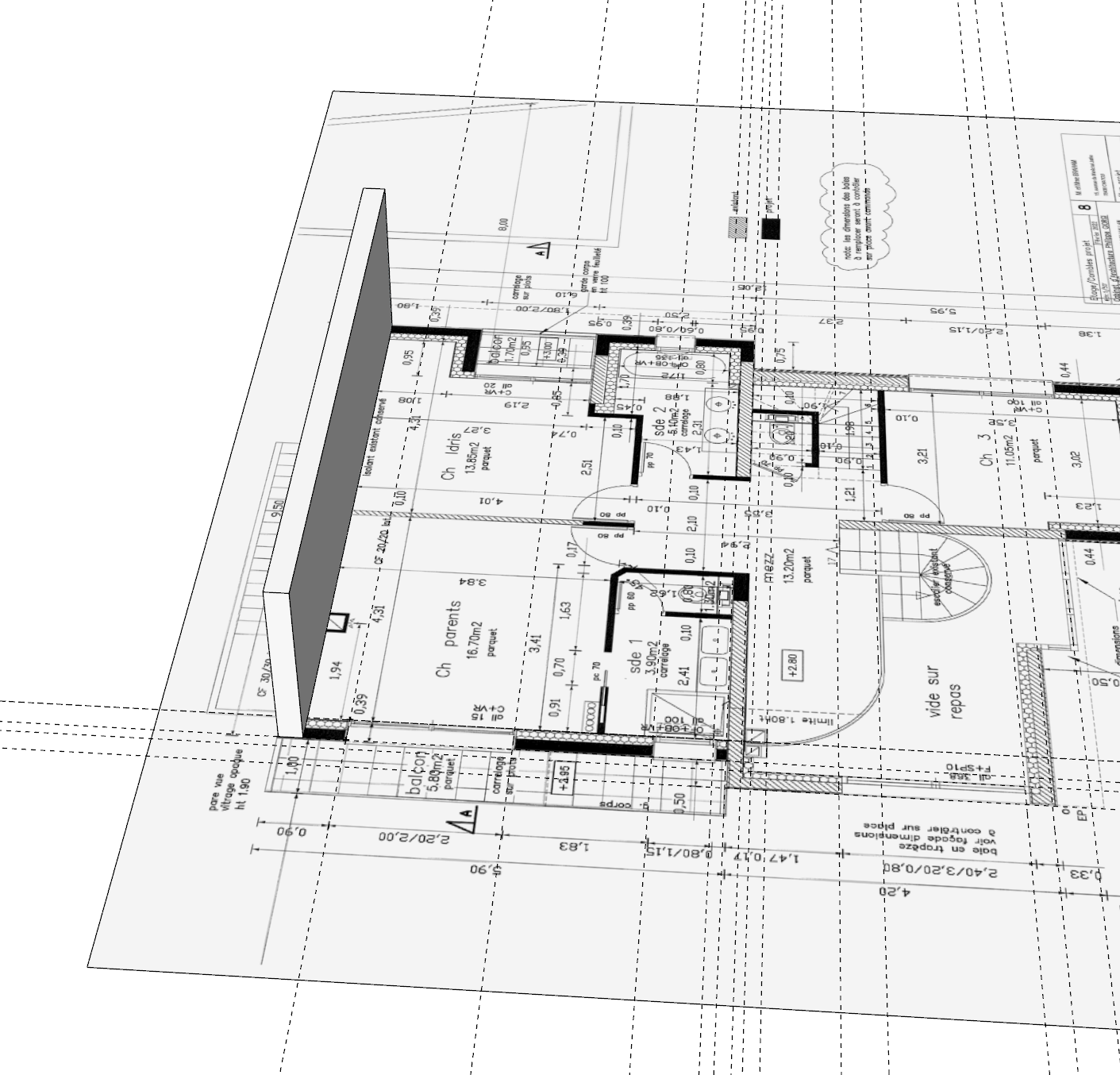 plan 3D rdc